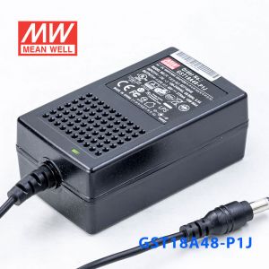 GST18A48-P1J  18W 48V0.375A高效能低空载损耗绿色节能桌上型适配器