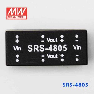 SRS-4805  0.5W  48V-5V  稳压单组输出明纬DC-DC转换模块电源