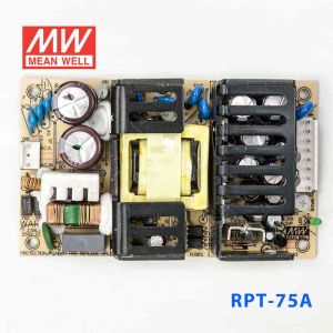RPT-75A  75W +5V 8A +12V 4A -5V 1A  三路输出绿色明纬医用无外壳电源