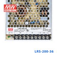 LRS-200-36 210W 36V5.9A输出（输入电压开关选择型)明纬超薄高性能开关电源 