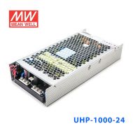 UHP-1000-24  1000W 24V 42A 明纬PFC高性能超薄电源