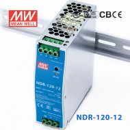 NDR-120-12 120W 12V10A单路输出明纬超薄型导轨安装电源