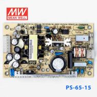 PS-65-15 65W  15V 4.2A  单路输出无外壳PCB板明纬开关电源