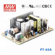 PT-65A  65W  +5V 7A +12V 3.2A -5V 0.7A 三路输出无外壳PCB板明纬开关电源