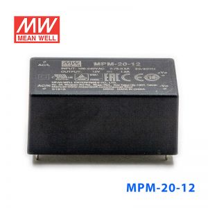 MPM-20-12台湾明纬21.6W 80~264V输入 12V1.8A输出医疗基板型电源