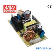 PSD-30A-24  30W  9~18V  输入  24V 1.25A  单路输出PCB板明纬DC-DC变换电源