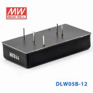 DLW05B-12  5W  18~36V  输入  ±12V  稳压双路输出明纬DC-DC转换模块电源