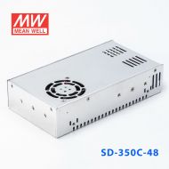 SD-350C-48  350W  36~72V  输入 48V 7.3A  输出有外壳明纬DC-DC转换电源