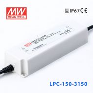 LPC-150-3150    150W    3150mA恒流输出明纬牌IP67防水塑壳LED电源