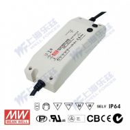 HLN-60H-15A  60W  15V 4A  高电压输入恒压+恒流PFC塑壳IP64防水LED电源(恒压值恒流值可设定)