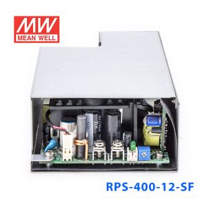 RPS-400-12-SF 400W 12V 33.3A   单路输出PFC微漏电流低空载损耗侧置风扇机壳型医用明纬开关电源