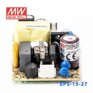 EPS-15-27 15W 27V0.56A单路输出低空载损耗高效率明纬裸板开关电源