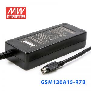 GSM120A15-R7B 105W 15V7A输出明纬高能效医疗型外置桌面型电源适配器