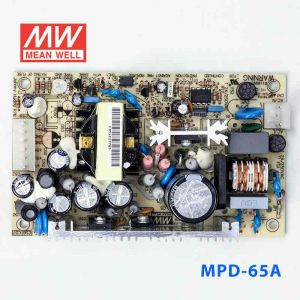 MPD-65A  65W +5V 7A +12V 3.2A  双路输出微漏电医用无外壳明纬开关电源