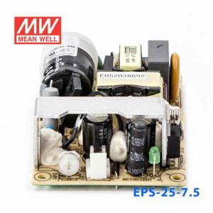 EPS-25-7.5 25W 7.5V3.4A 单路输出裸板高效低空载损耗明纬开关电源