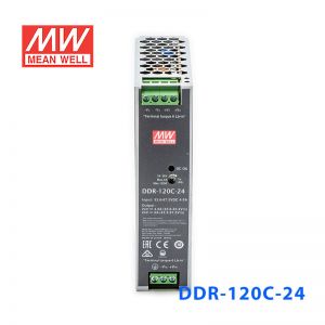 DDR-120C-24明纬120W 33.6~67.2V输入 24V5A输出导轨型DC-DC电源