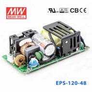 EPS-120-48  120W 48V2.5A 单路输出裸板高效低空载损耗明纬开关电源