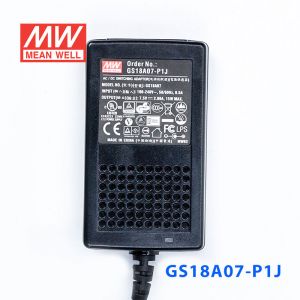 GS18A07-P1J 18W 7.5V2A 输出绿色能源明纬电源适配器(三线插口)
