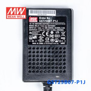 GST25B07-P1J 22W 7.5V2.93A高效能低空载损耗绿色节能桌上型适配器