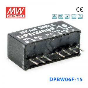 DPBW06F-15 6W 9~36V 转 ±15V 0.2A 稳压双路输出DC-DC模块电源