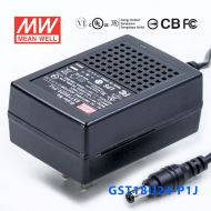 GST18U24-P1J 18W 24V0.75A高效能低空载损耗绿色节能美规适配器