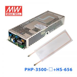 PHP-3500-48+HS-656明纬48V73A3500W左右传导冷却型PFC功能电源