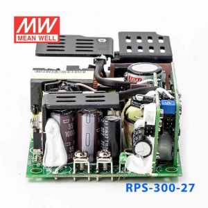 RPS-300-27 300W  27V 11.12A 单路输出PFC微漏电流低空载损耗无外壳医用明纬开关电源