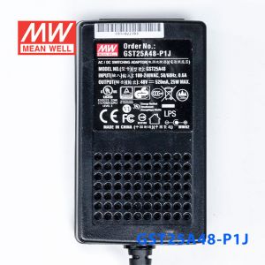 GST25A48-P1J 25W 48V0.52A高效能低空载损耗绿色节能桌上型适配器
