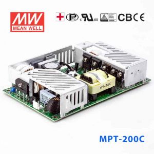 MPT-200C  200W +5V 24A +15V 5.6A -15V 2.4A  三路医疗电源