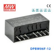 DPBW06F-12  6W 9~36V 转 ±12V 0.25A 稳压双路输出DC-DC模块电源