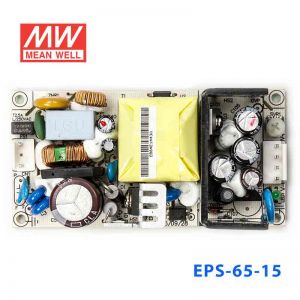 EPS-65-15 65W 15V4.34A 单路输出裸板高效低空载损耗明纬开关电源