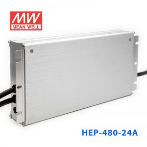 HEP-480-24A 480W24V20A无风扇全密封高效率明纬电源