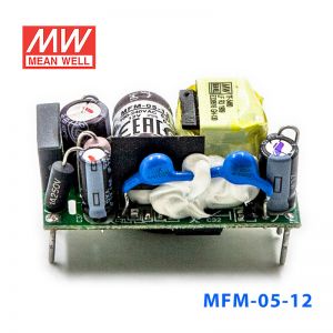 MFM-05-12台湾明纬5W 80~264V输入 12V0.42A输出医疗基板型电源