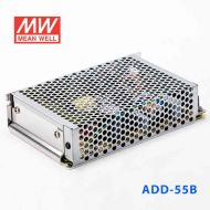 ADD-55B 55W 27.6V2A ＋5V4A 双路输出带浮充电明纬不间断安防电源