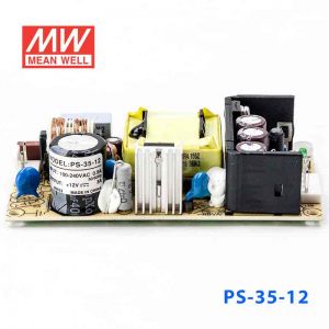 PS-35-12  35W  12V 3A  单路输出无外壳PCB板明纬开关电源