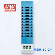 MDR-10-24  10W  24V  0.42A  单输出低空载损耗DIN导轨型明纬电源
