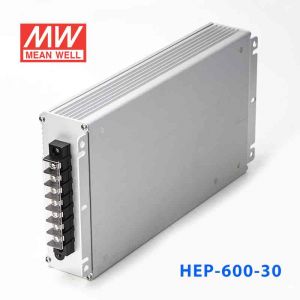 HEP-600-30   600W   30V  20A   高效率无风扇密封全灌胶恶劣环境适用明纬开关电源