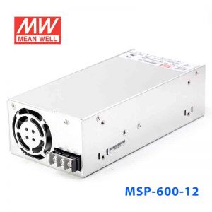 MSP-600-12  600W 12V 53A  单路输出带功率因素校正高可靠医疗型明纬开关电源