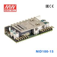 NID100-15台湾明纬15V 6.5A 100W左右DC-DC非绝缘型稳压变换器