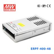 ERPF-400-48  400W 48V 8.3A 单路输出封闭型带PFC功能明纬开关电源