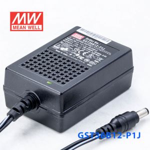 GST36B12-P1J 36W 12V3A高效能低空载损耗绿色节能桌上型适配器