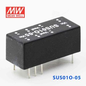 SUS01O-05  1W  48V-5V  非稳压单组输出明纬DC-DC转换模块电源