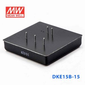 DKE15B-15  15W  18~36V  输入  ±15V  双路输出明纬DC-DC转换模块电源