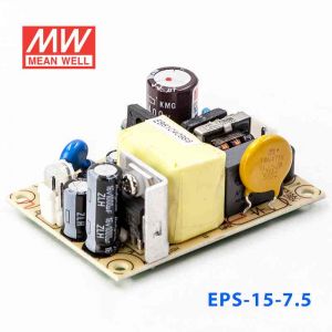 EPS-15-7.5 15W 7.5V2A单路输出低空载损耗高效率明纬裸板开关电源