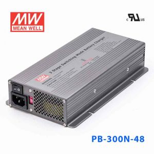 PB-300N-48 300W 57.6V5.3A 明纬优化三段式铅酸电池充电器 