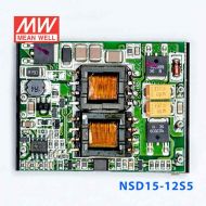 NSD15-12S5  15W  9.4~36V  输入 5V 稳压输出板上安装型明纬DC-DC变换电源