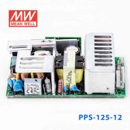 PPS-125-12 125W 12V10.5A 单路输出带PFC功能无外壳PCB板明纬开关电源
