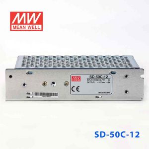 SD-50C-12 50W  36~72V 输入 12V 4.2A  输出有外壳明纬DC-DC转换电源