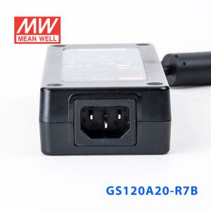 GS120A20-R7B 120W 20V6A 输出绿色能源明纬电源适配器(三线插口)