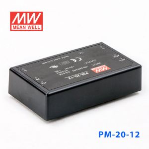 PM-20-12  20W  12V 1.8A  微漏电塑封单路输出板上型医用明纬开关电源